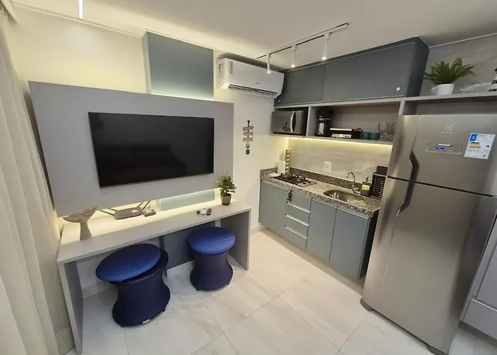 Makadamia prime 107 - Flat na beira-mar de Porto de Galinhas